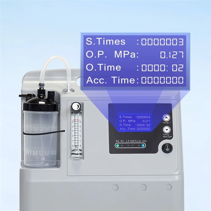 China Hot Sale 5 Liters Physical Therapy Oxygen Machine Oxygen Converter Machine