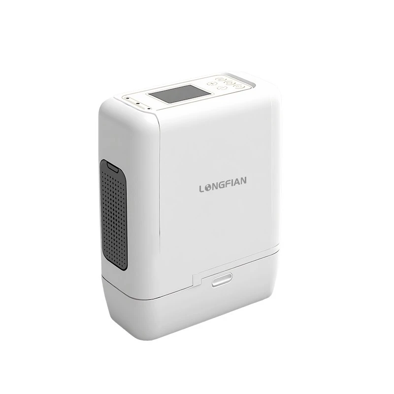 Compact Medical Oxygen Concentrator 93% Purity 1-5L/min 1.9kg With Long Battery Portable For Travel CE Approved price