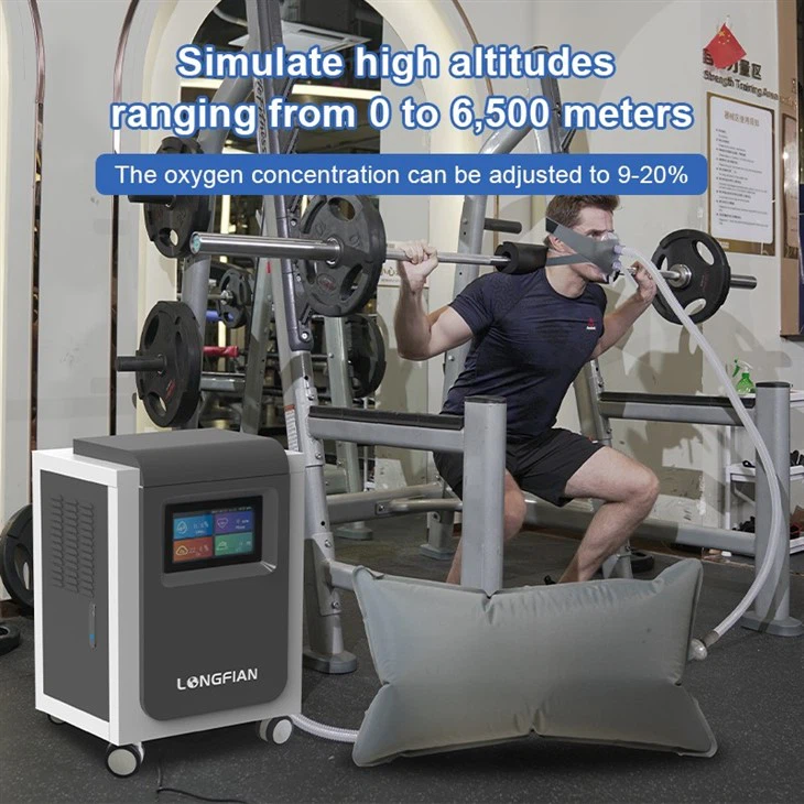 Hypoxic Generator High-altitude Simulation Training EU/US Stock 120L Buffer Bag Training Mask Use 0-6500M Simulated Altitude best