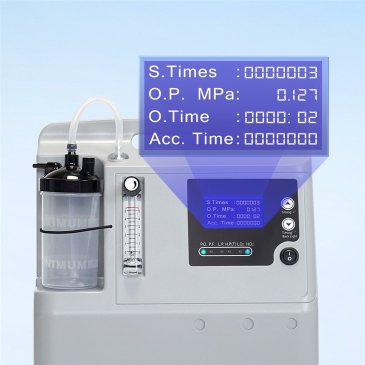 Medical Oxygen Maker Machine 5Liter Oxygen Concentrator 6-10PSI