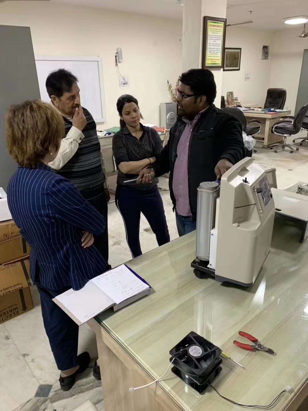 We are visit in India now