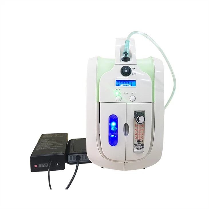 CE ISO Portable Oxygen Concentrator With Battery